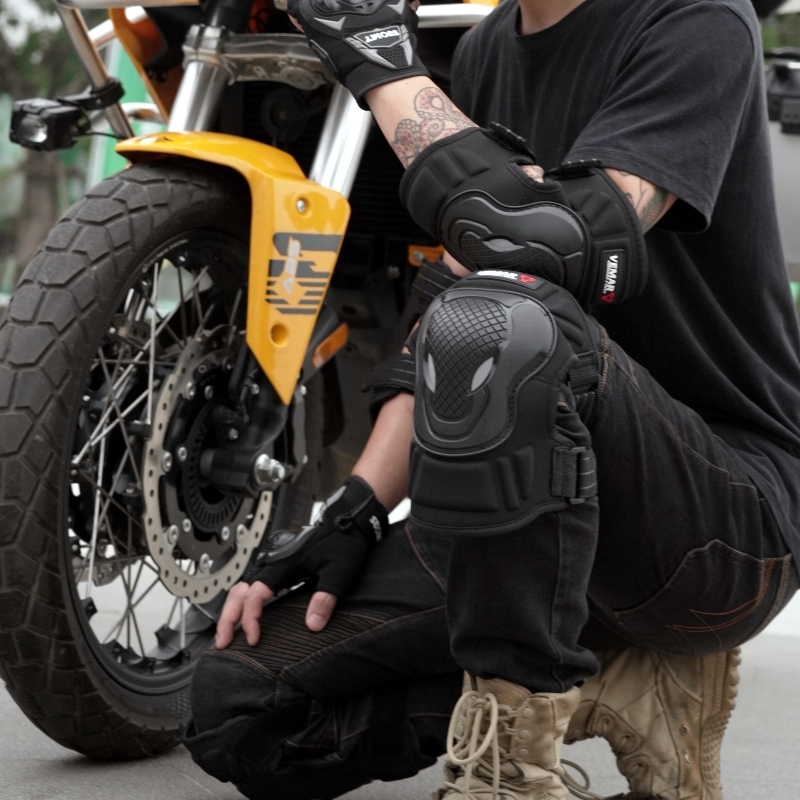 Motorcycle Gear For Woman - 4-częściowy zestaw ochraniaczy na kolana i