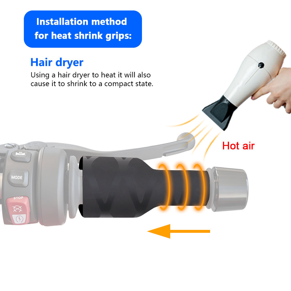 Gumowe termokurczliwe nakładki – Handlebar Grip Heated recenzja i cena