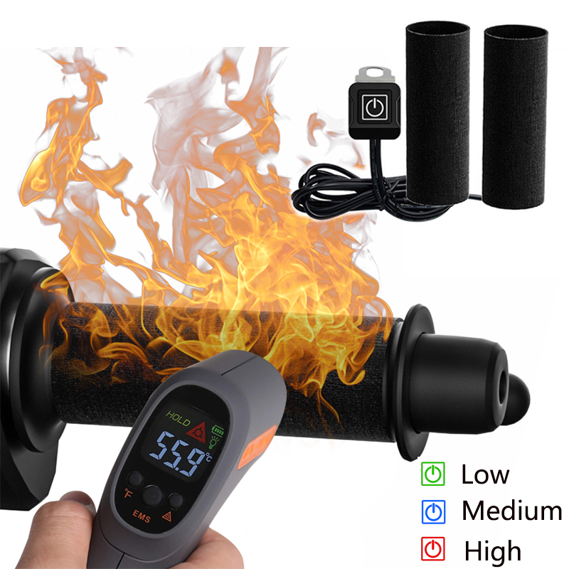 12V 3-biegowe podgrzewane uchw – Handlebar Grip Heated recenzja i cena