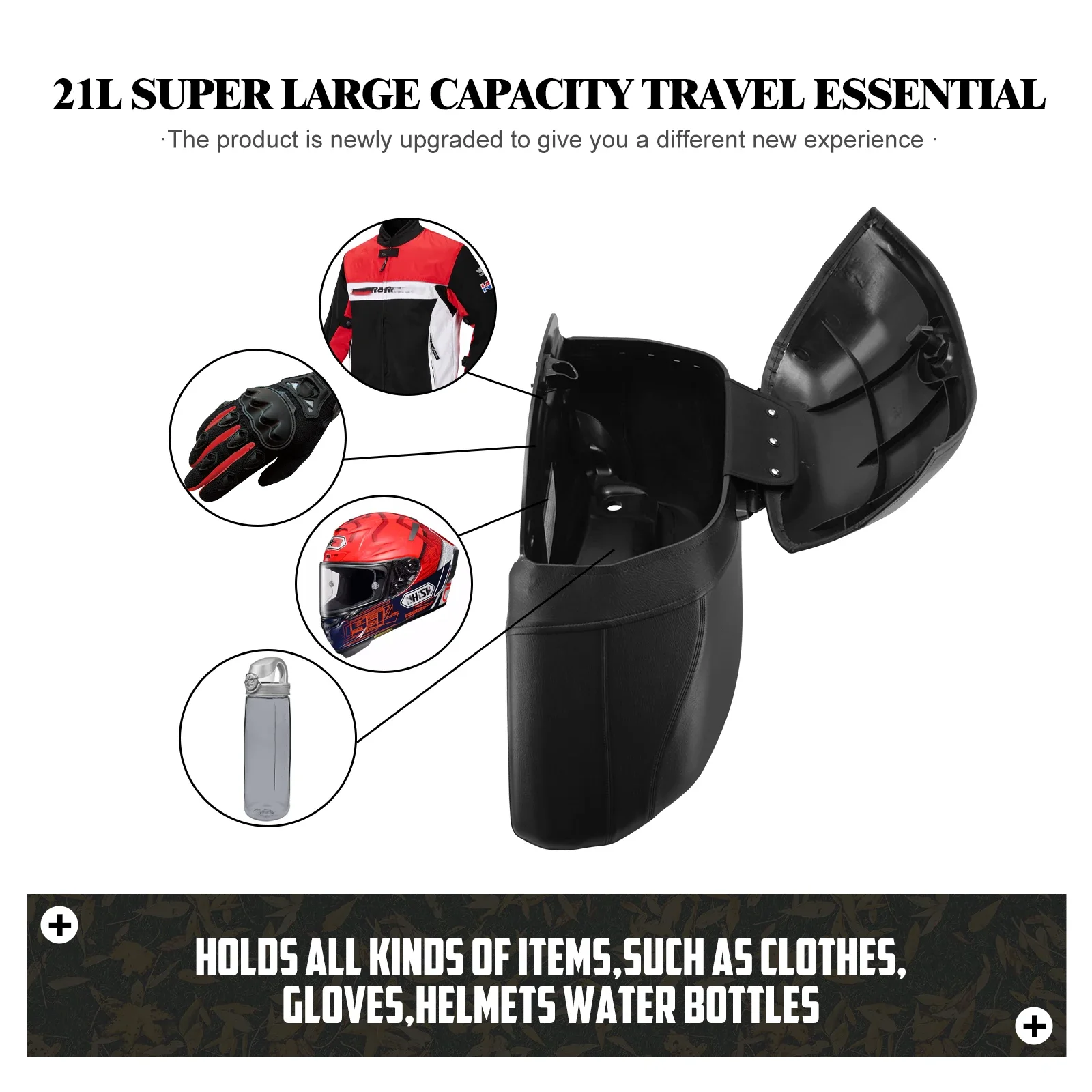 Twarde torby motocyklowe, sakw – Motorcycle Gear Backpack recenzja i cena